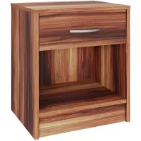 Casaria Table de chevet Merano 50x40x35cm