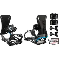 Karakoram - Fixations pour splitboard - Nomad 2023 pour Homme en Aluminium - Taille M - Noir
