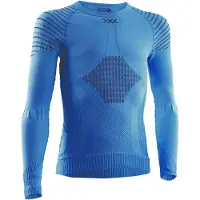 X-Bionic Invent 4.0 Long Sleeve Base Layer Bleu 10-11 Years Enfants