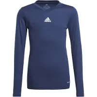Adidas T-Shirt fonctionnel 'Team Base' bleu foncé / blanc