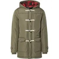 Indicode Manteau duffle Baltico hommes - Army