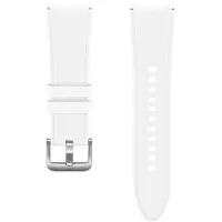 Samsung Ridge Sport Band 20mm S/M white (20 mm, Fluoroélastomère), Sangles de montre, Blanc