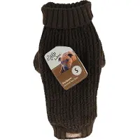 Afp Sweat-shirt tricoté pour chien, pêcheur, marron L 35.6CM - (632.9136) (L, Pull pour chien)