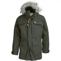 Fjällräven Hommes Veste d'hiver Nuuk Parka Hommes 7800999 Dunkeloliv S