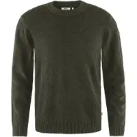 Fjällräven Övik Round Sweater Vert S Homme