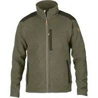 Fjällräven Hommes, Vestes d'extérieur, Toison de Buck (3XL), Vert, 3XL