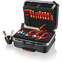 Knipex Assortiment d'outils Basic Électrique, 24 pièces, dans un chariot | 4003773084235
