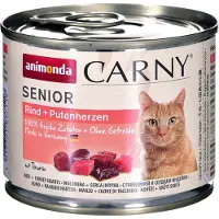 Animonda Carny Senior Cœurs de bœuf et de dinde 12x200 g