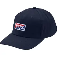 100% Select Dad Cap Bleu Homme,Femme