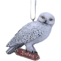 Nemesis Now Harry Potter Pendentif d'arbre de Noël Hedwig