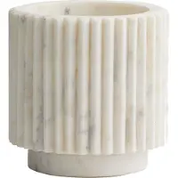 Nordal Pot de fleurs huard blanc ø13cm