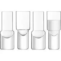 LSA International Verre à Shot L.S.A. Vodka Shotglas 50 ml (4-Pièces)