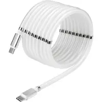 Renkforce Câble USB USB 2.0 USB-C mâle, USB-C mâle 2.00 m Blanc Contacts plaqués or TO-6886785