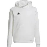 Adidas Junior Garçon Sweat à Capuche Entrada 22 Blanc/Noir