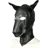 Fetish Fantasy Fétiche - Masque de chien (noir, S-L)