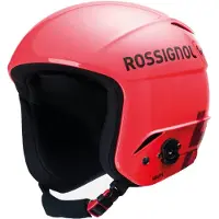 Rossignol - Casque de ski/snowboard - Hero Kids Impacts Red - Taille Enfant 33-35 - Rouge