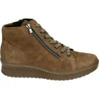 Semler Ilona : Bottines à lacets marron pour femmes, style décontracté