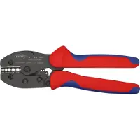 Knipex Pince à levier de sertissage pour connecteurs bout à bout non isolés en 220 mm - 97 52 30 SB