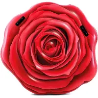 Intex Matelas Gonflable Rose Rouge