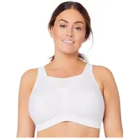 Glamorise 1066 Soutien-gorge de Sport - femme, Blanc, 125H
