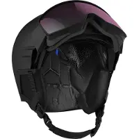 Salomon Driver Pro Sigma, casque de ski avec visière, noir