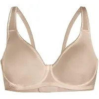 Sassa Bügel-BH doppelt vorgeformt 24804 Soutien-Gorge de Tous Les Jours, Ecru (Skin 00428), 105D (Taille Fabricant:90D) Femme