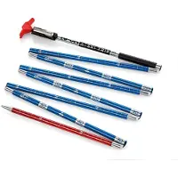 Arva - Sonde tésistante et précise - Ski Trip 240 en Aluminium - Bleu