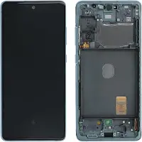 Samsung LCD + Touch + Frame pour G781B Galaxy S20 FE 5G - cloud mint (Écran, Galaxy S20 FE 5G), Pièces de rechange pour appareils mobiles, Vert