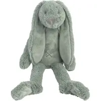 Happy horse Peluche Lapin Richie vert petit - 28cm Jouet en peluche
