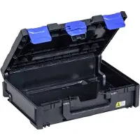Allit Boîte de rangement EuroPlus MetaBox 118 noir/bleu