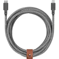 Native Union Belt Cable USB-C vers Lightning - 3m - Zebra