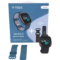 Fitbit Versa 4 AMOLED Graphite GPS (satellite)