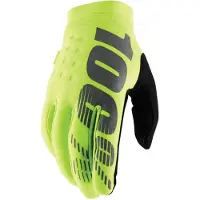 100% Brisker MX Gants Taille