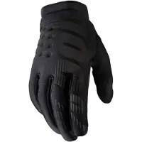 100% Brisker Woman Off-road Gloves Noir L / Short Femme