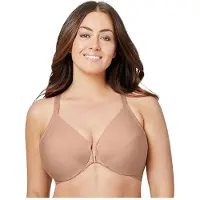 Glamorise 1247 Plunge Bra, Cappuccino, 110F Women's