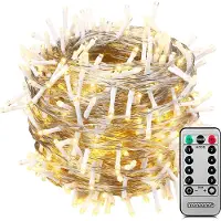 Monzana Guirlande lumineuse de Noël 200/400/600 LED avec télécommande minuteur