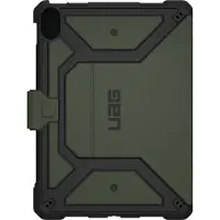Urban Armor Gear Coque tablette Metropolis pour Apple iPad 11 (2025) 11 pouces A16 / iPad 10 (2022) 10.9 pouces - Vert