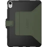 Urban Armor Gear Coque Scout Folio Apple iPad 11 (2025) 11 pouces A16 / iPad 10 (2022) 10.9 pouces - Olive