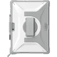 Urban Armor Gear Coque tablette Plasma Healthcare avec strap et bandoulière pour Microsoft Surface Pro 9 / Pro 10 / Pro 11 - Blanc / Gris