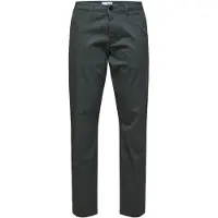 Selected Pantalon chino 'SLHMiles Flex' gris foncé