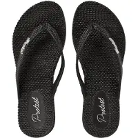 Protest Tongs Protest Women Stamp Slaps True Black-Taille 41