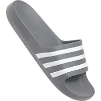 Adidas Originals Mule 'Adilette Aqua' graphite / blanc