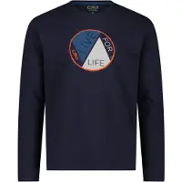 CMP 32u1747 Long Sleeve T-shirt Bleu 2XL Homme