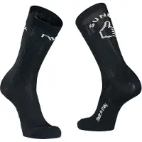 Northwave Hommes, Chaussettes de sport, Sunday Monday High (XS), Noir
