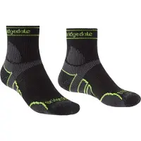 Bridgedale Lightweight T2 Merino Sport 3/4 Crew Socks Noir EU 36-39 Homme