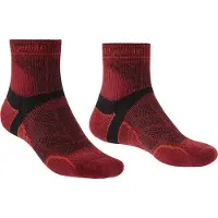 Bridgedale Lightweight T2 Merino Sport 3/4 Crew Socks Rouge EU 48 1/2 Homme