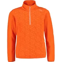 CMP Sweat 31g1105 Half Zip Fleece Orange 10 Years Fille