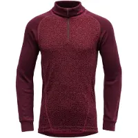 Devold Duo Active Merino Half Zip Long Sleeve T-shirt Rouge 16 Years Enfants
