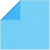 vidaXL Couverture de piscine bleue 356 cm PE