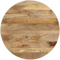 vidaXL Table de salle à manger 110x75 cm en bois massif de manguier